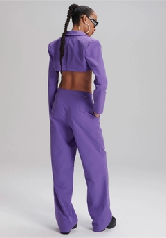MYFT Calça Wide Leg Cintura Alta