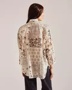 CAMISA DREW HANKI IVORY / WANAMA - comprar online