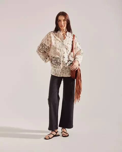 CAMISA DREW HANKI IVORY / WANAMA