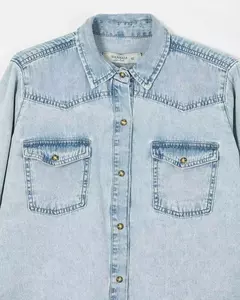 CAMISA MIRI USED LIGHT BLUE | WANAMA en internet