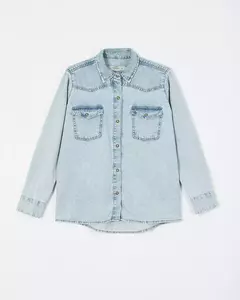 CAMISA MIRI USED LIGHT BLUE | WANAMA