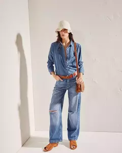 CAMISA PARADISE MID BLUE / WANAMA en internet