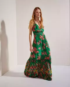 VESTIDO DELPHINA GREENERY / WANAMA