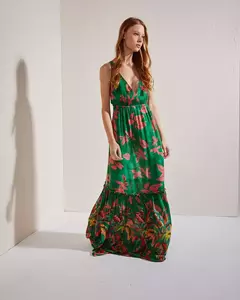 VESTIDO DELPHINA GREENERY / WANAMA - comprar online