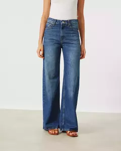 JEAN PHOEBE TINA HIGH USED MID BLUE | WANAMA