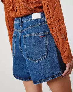 SHORT BLISS MID BLUE | WANAMA - comprar online