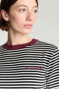 REMERA MARINE STRIPES [DESIDERATA] en internet