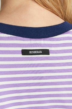 REMERA MARINE STRIPES [DESIDERATA] - tienda online