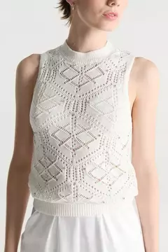 SWEATER VEST EMBELLISH | DESIDERATA - comprar online