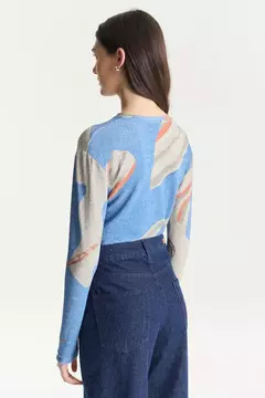 REMERA LUREX CELESTE NAJT / DESIDERATA - LAS LILAS