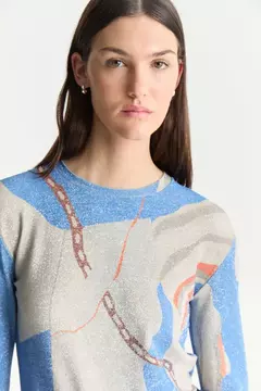 REMERA LUREX CELESTE NAJT / DESIDERATA en internet