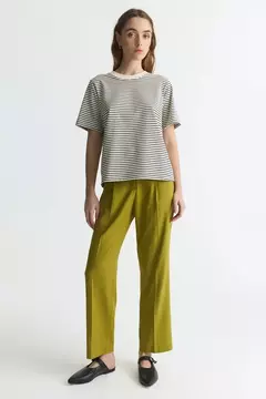 REMERA HEAVY STRIPES IVY / DESIDERATA - tienda online