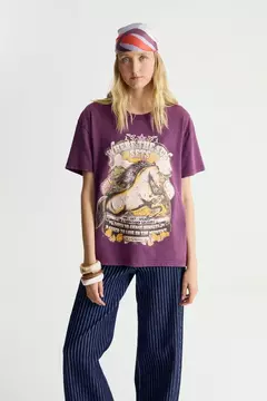 REMERA COTTON WASHED SUN / DESIDERATA