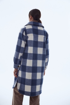 ABRIGO NEW SQUARE OVERSHIRT [DESIDERATA] - LAS LILAS