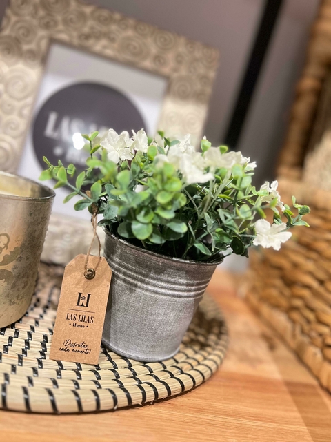 WILD BLANCA EN MACETA LATA / LAS LILAS HOME - comprar online