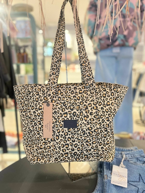 MIDI TOTE CADIZ ANIMAL PRINT | WANAMA