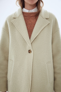 ABRIGO LONG BOUCLE [DESIDERATA] - comprar online