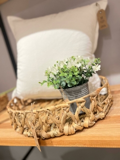 BANDEJA CIRCULAR LINEA NAPOLES BIS 40 X 8CM / LAS LILAS HOME - comprar online