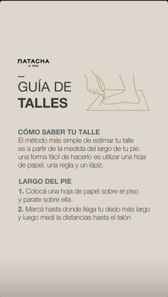 GUIA DE TALLES [NATACHA]