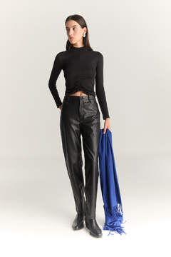 PANTALON VEGAN LEATHER [DESIDERATA]