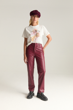 PANTALON VEGAN LEATHER [DESIDERATA]