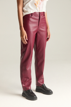 PANTALON VEGAN LEATHER [DESIDERATA] - LAS LILAS