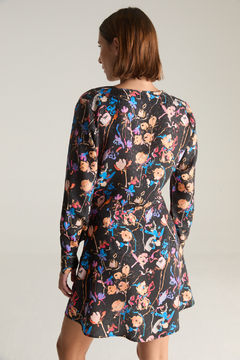 VESTIDO PRINT ARTY BLOOM [DESIDERATA] en internet