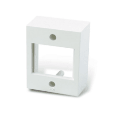 Capuchón soporte exterior 2 mod. - BLANCO