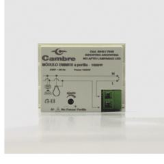 Mod. doble dim. lum. apto LED - BLANCO O GRIS en internet