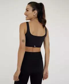 Top Hyper Costas Regata Preto Alto Giro - Fitlet Moda Fitness e Moda Praia | 6x s/juros frete grátis Sul e Sudeste