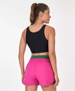 Top 4 em 1 Tássia Naves AG Preto Alto Giro - Fitlet Moda Fitness e Moda Praia | 6x s/juros frete grátis Sul e Sudeste