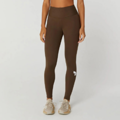 Legging Símbolo Essential Marrom Alto Giro