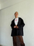 Blazer oversized below