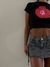 Mini denim campus black - comprar online
