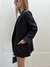 Blazer oversized Madonna black - comprar online