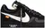 TENIS NIKE AIR FORCE 1 X OFF WHITE "BLACK WHITE" na internet