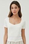 Remera corta c/espejo (7878)
