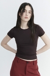 Remera corta c/redondo (7887)