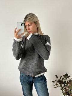Sweater 1/2 polera (7909) - Sixtina Jeans - Tienda Oficial | Moda urbana femenina