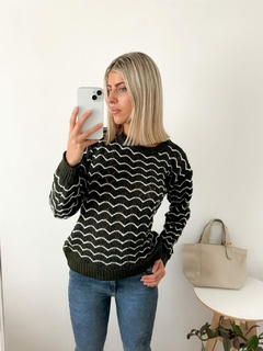 Imagen de Sweater calado ondas (7905)