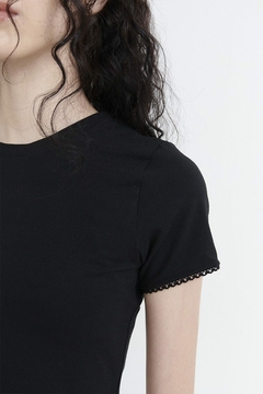 Remera c/Puntilla (7875)