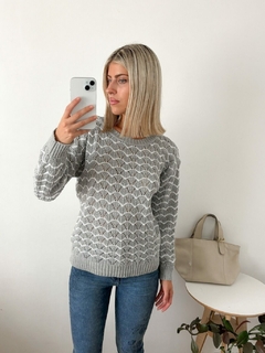 Sweater calado ondas (7905)