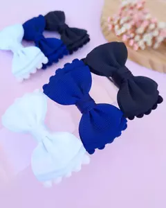 Parzinho laço gravatinha com pompom - comprar online