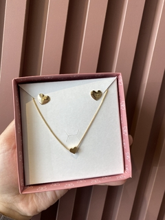Conjunto coração mini - comprar online