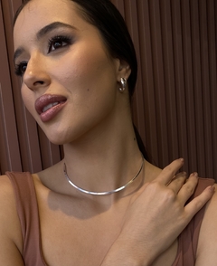 Choker aro - Cristal Brasil Acessórios 