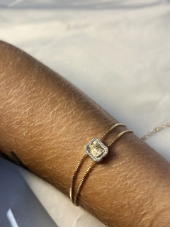 Pulseira de Nossa Senhora cravejada