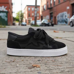 Tênis Otter Timeless Class Preto Branco na internet