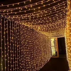 CORDAO 100 LEDS COM 10 MTS FIXO 220V BF