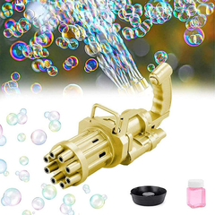 Brinquedo Pistola Lança Bolha De Sabão Metralhadora - comprar online