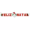 FAIXAS FELIZ NATAL 1,20 X 7,5CM
